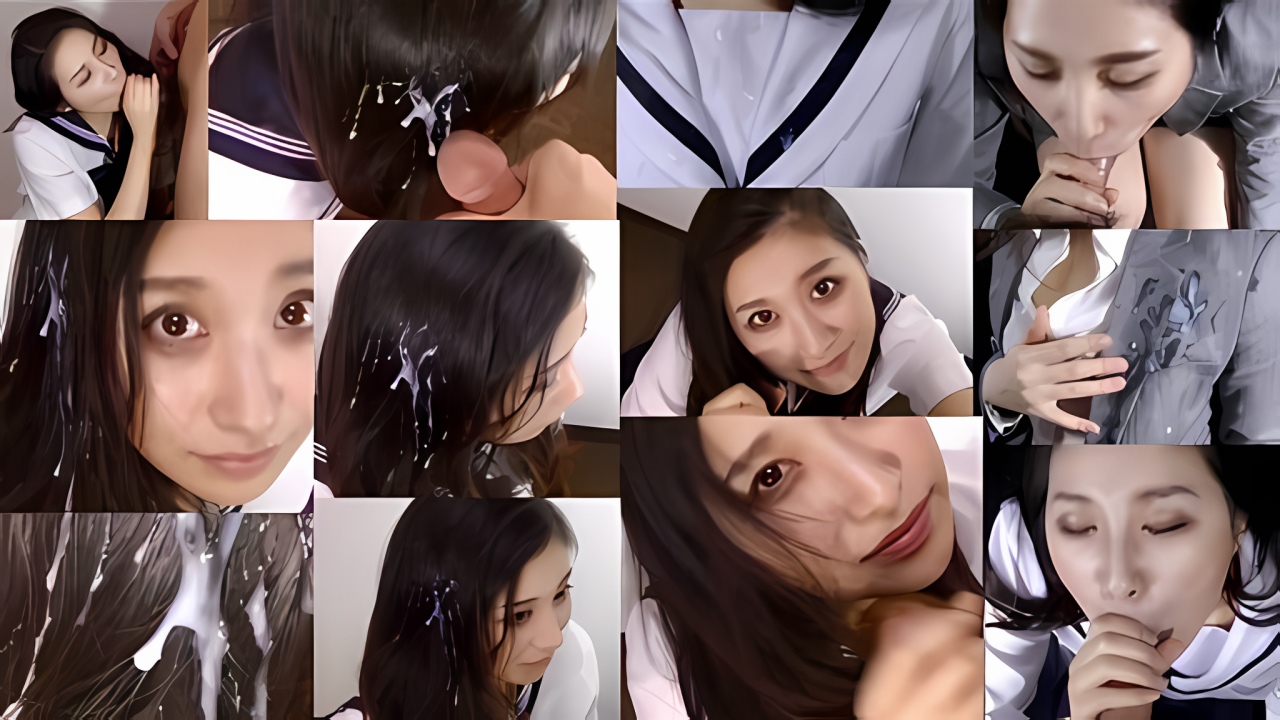 让我的头发变脏，让你的精子变脏...!!♡【14min】